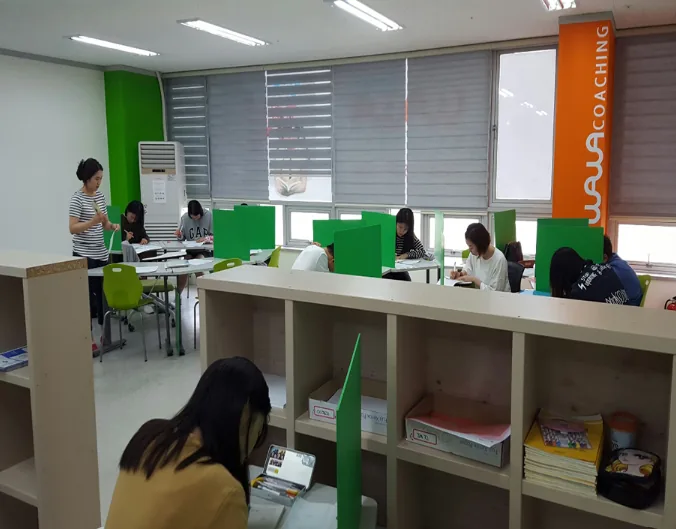 아산시 인근 와와학습코칭센터 1:1 학습코칭 공간